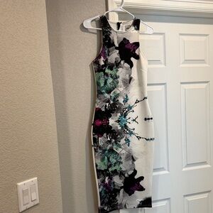 ASOS Multicolor Floral Midi Dress